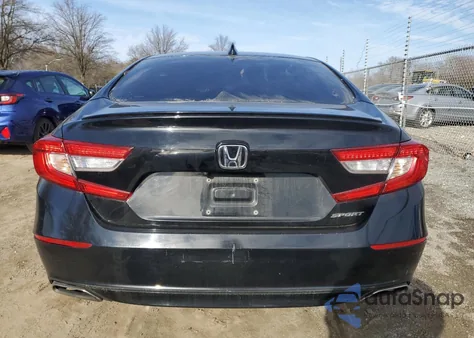 2020 Honda Accord Sport из США, поврежденный, VIN 1HGCV1F38LA083960